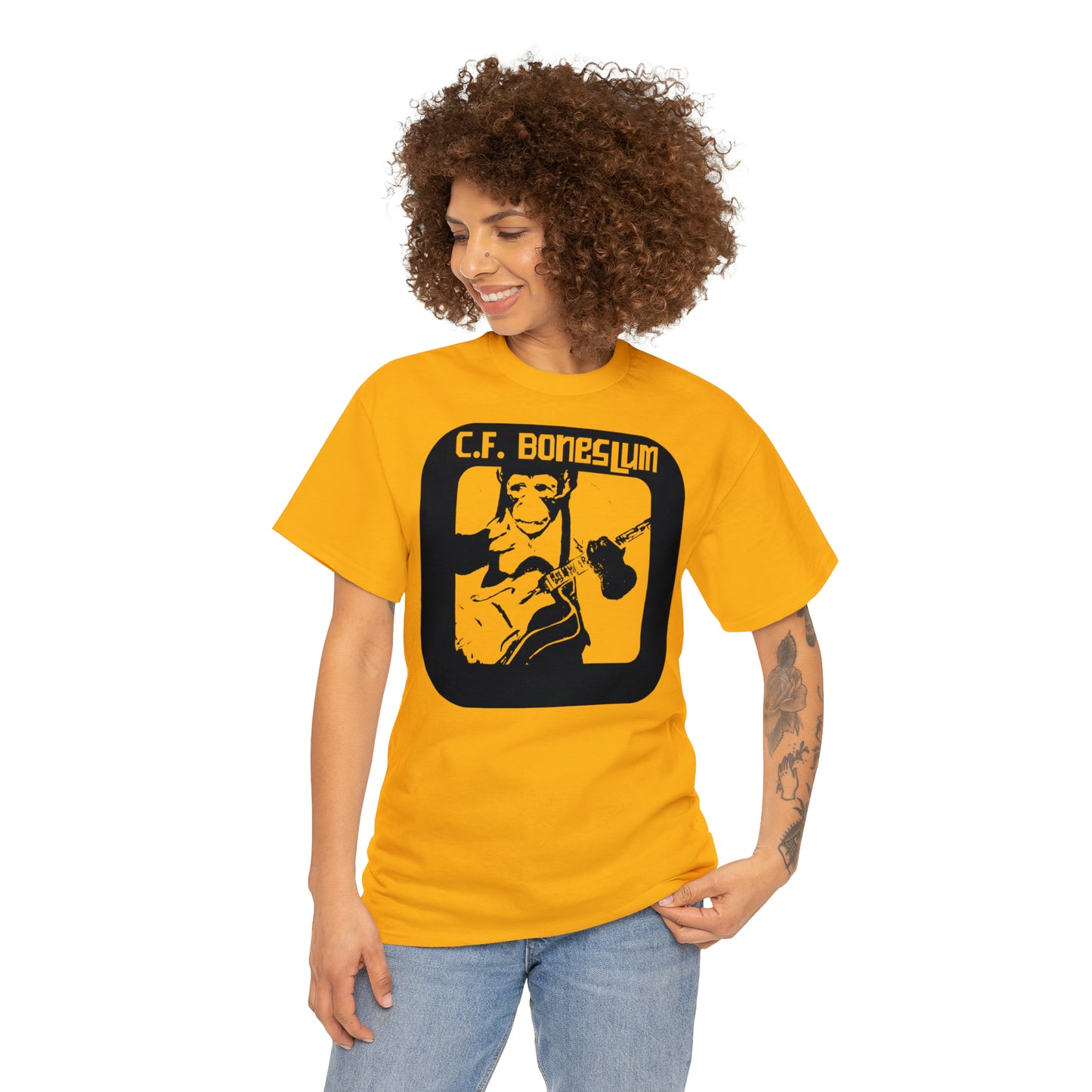 C.F. Boneslum Unisex Heavy Cotton Tee