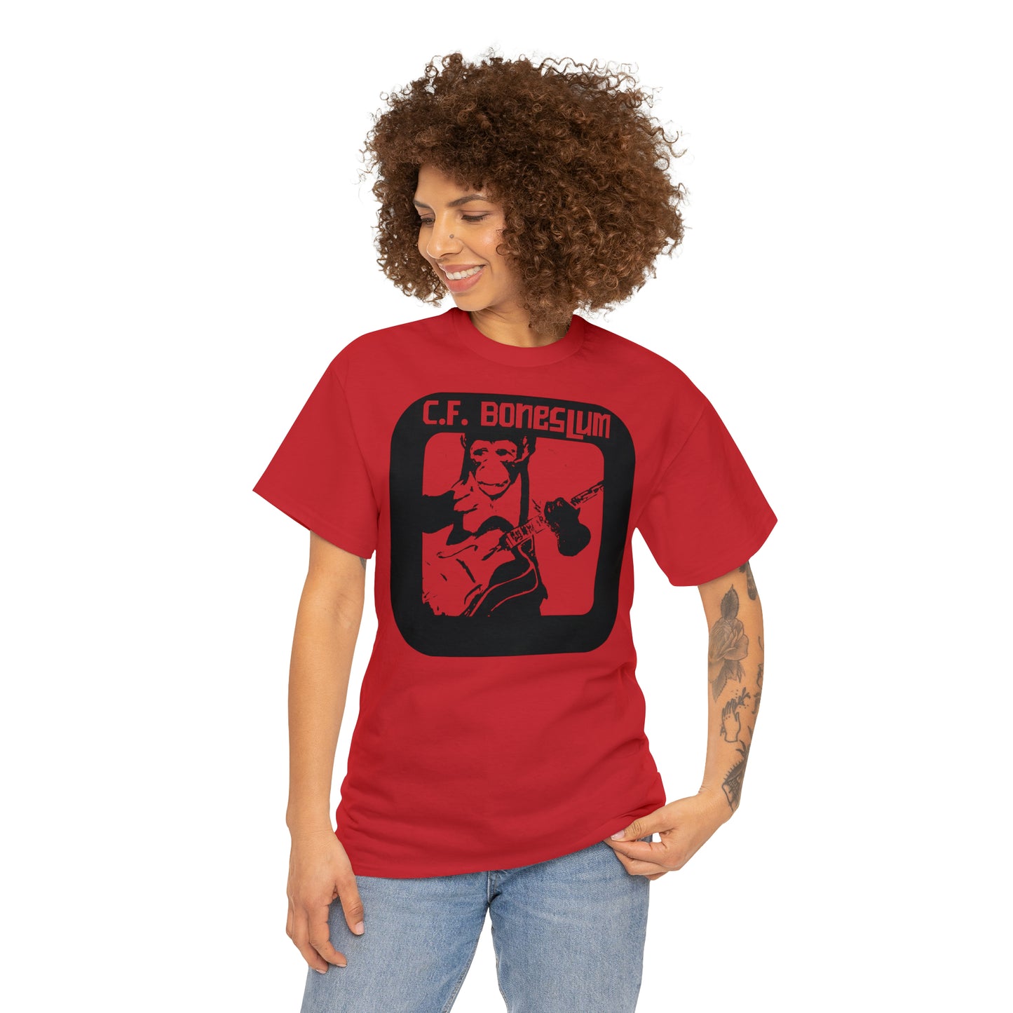 C.F. Boneslum Unisex Heavy Cotton Tee