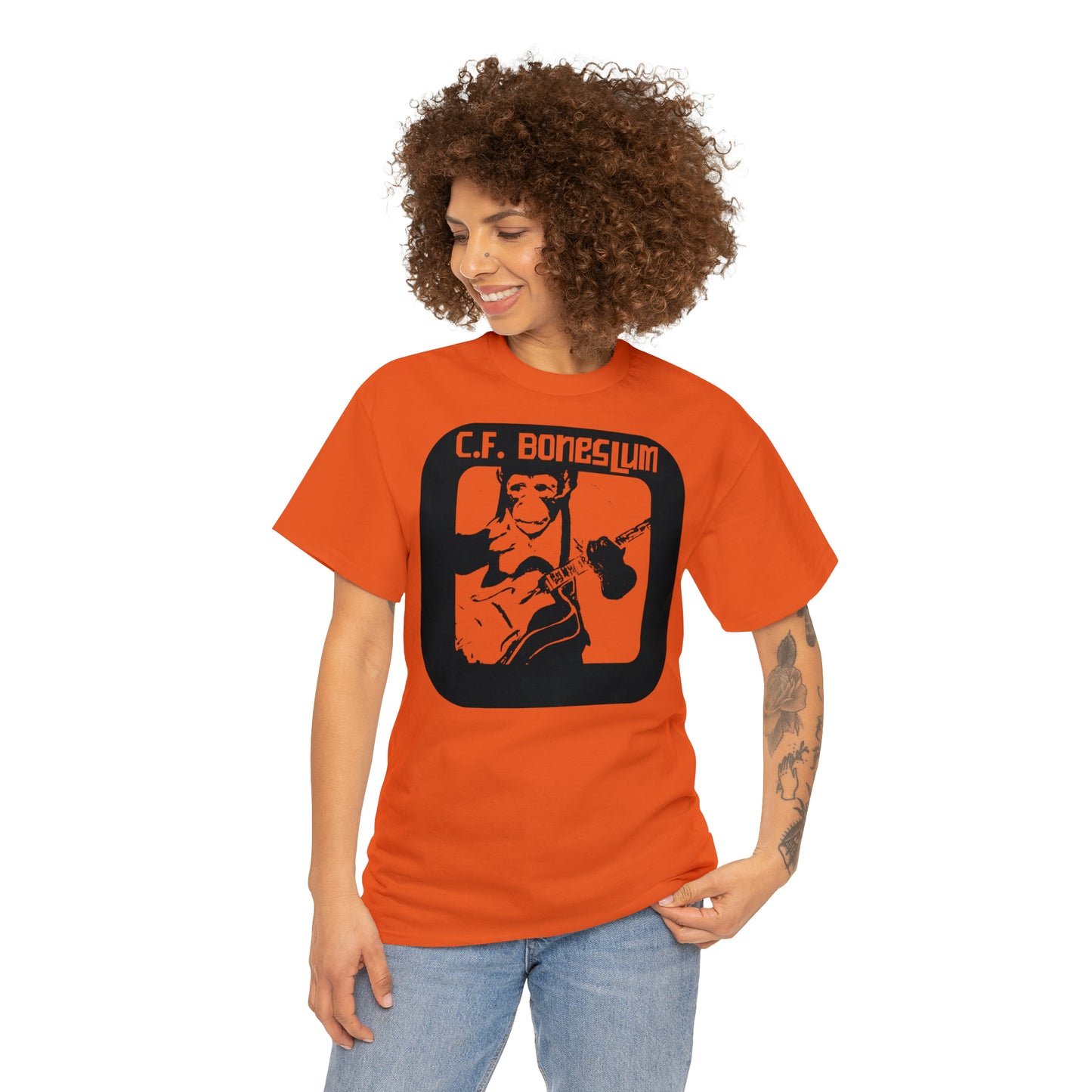 C.F. Boneslum Unisex Heavy Cotton Tee