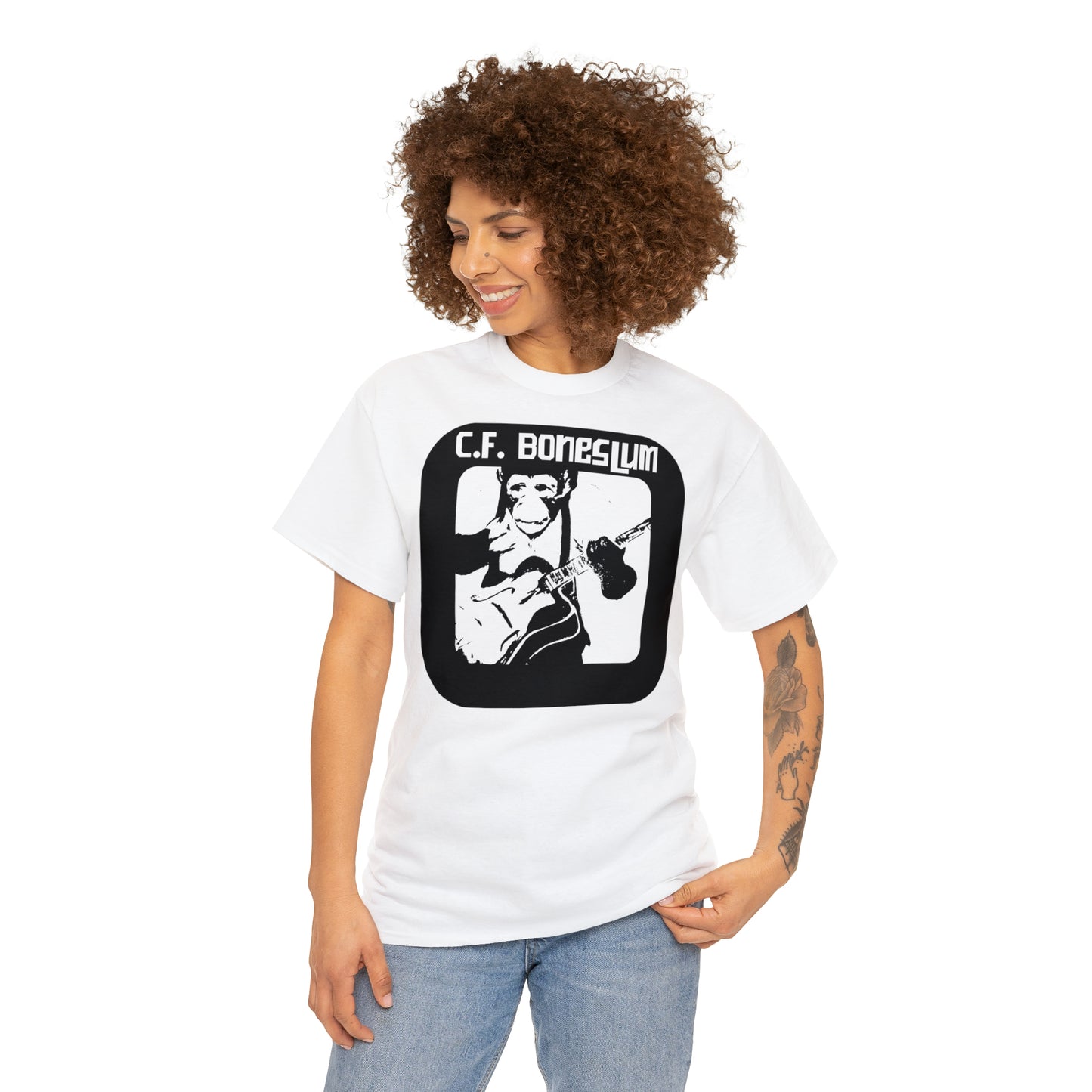 C.F. Boneslum Unisex Heavy Cotton Tee